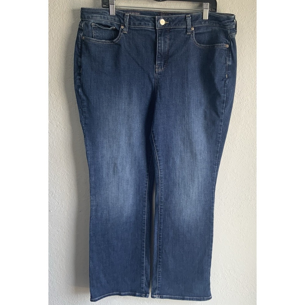 NYDJ Barbara Bootcut Women's Denim Jeans 18 Blue Lift & Tuck Technology Stretch